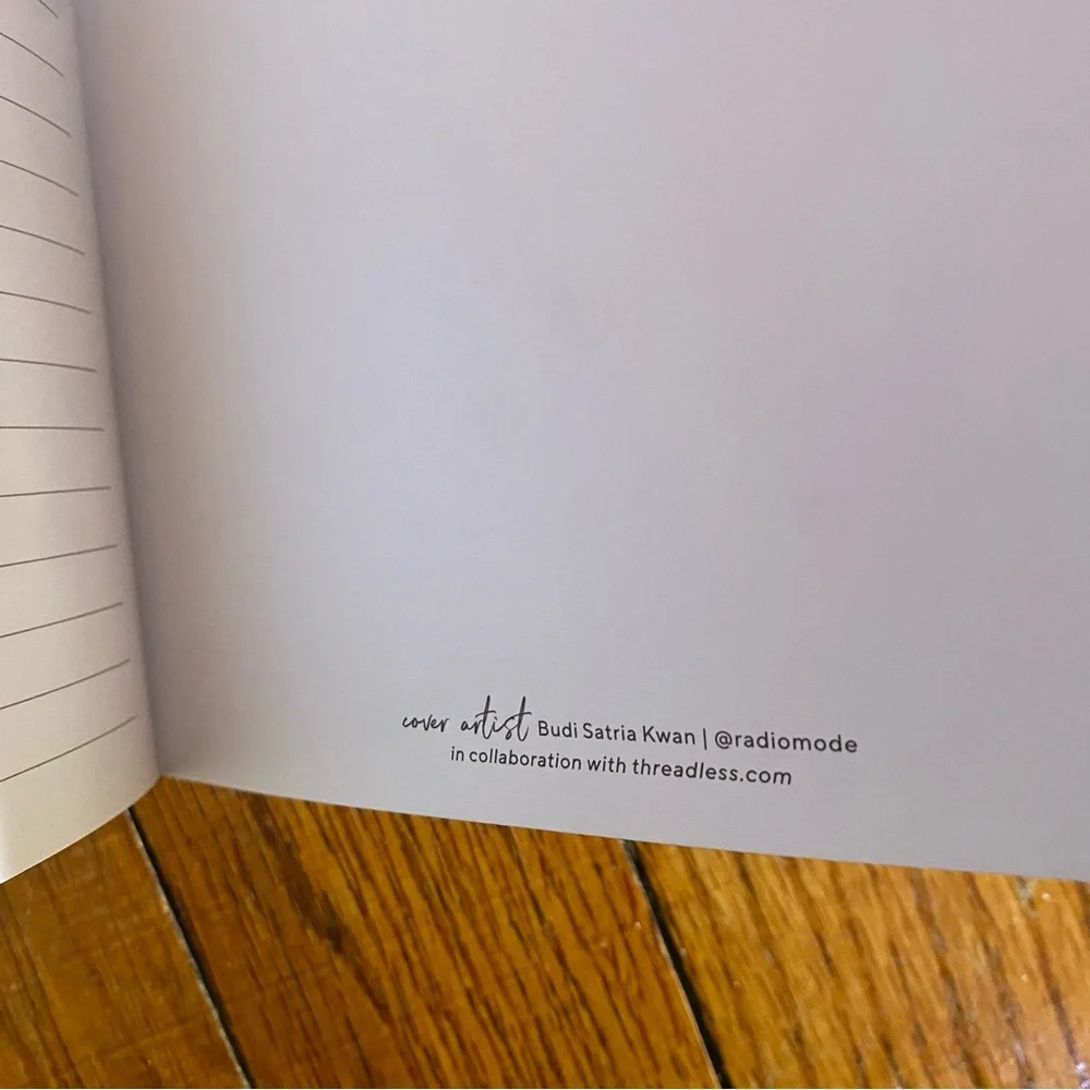 Artistic Bohemian Travel Cover Notebook with Lined Pages
